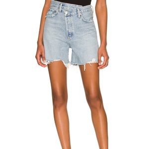 Agolde Criss Cross Short